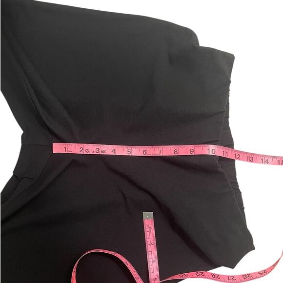 Eileen Fisher Jersey Knit Straight Leg Pants Pull On Black Size Small Minimalist - Picture 9 of 11